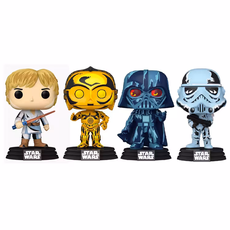 عروسک POP! فیگور چهارتایی شخصیت‌های Star Wars