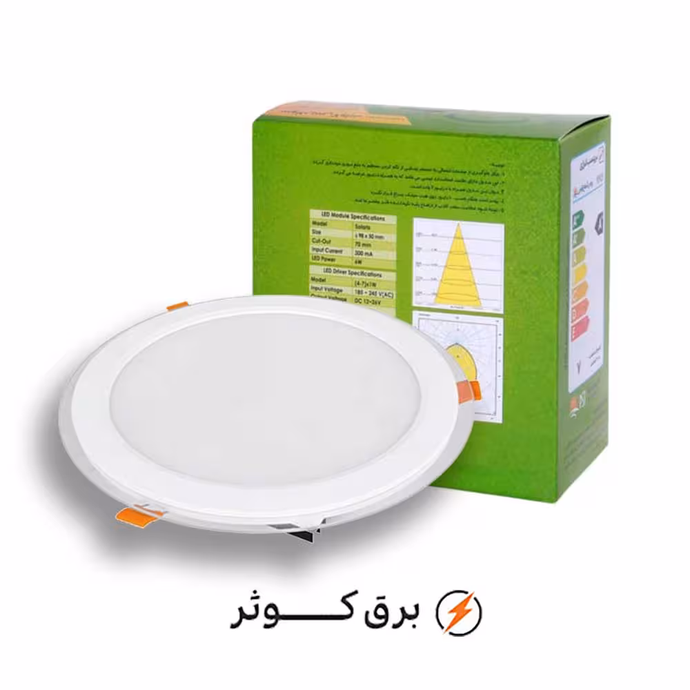 پنل گلاریس 42 وات گرد نچرال پارس شعاع توس