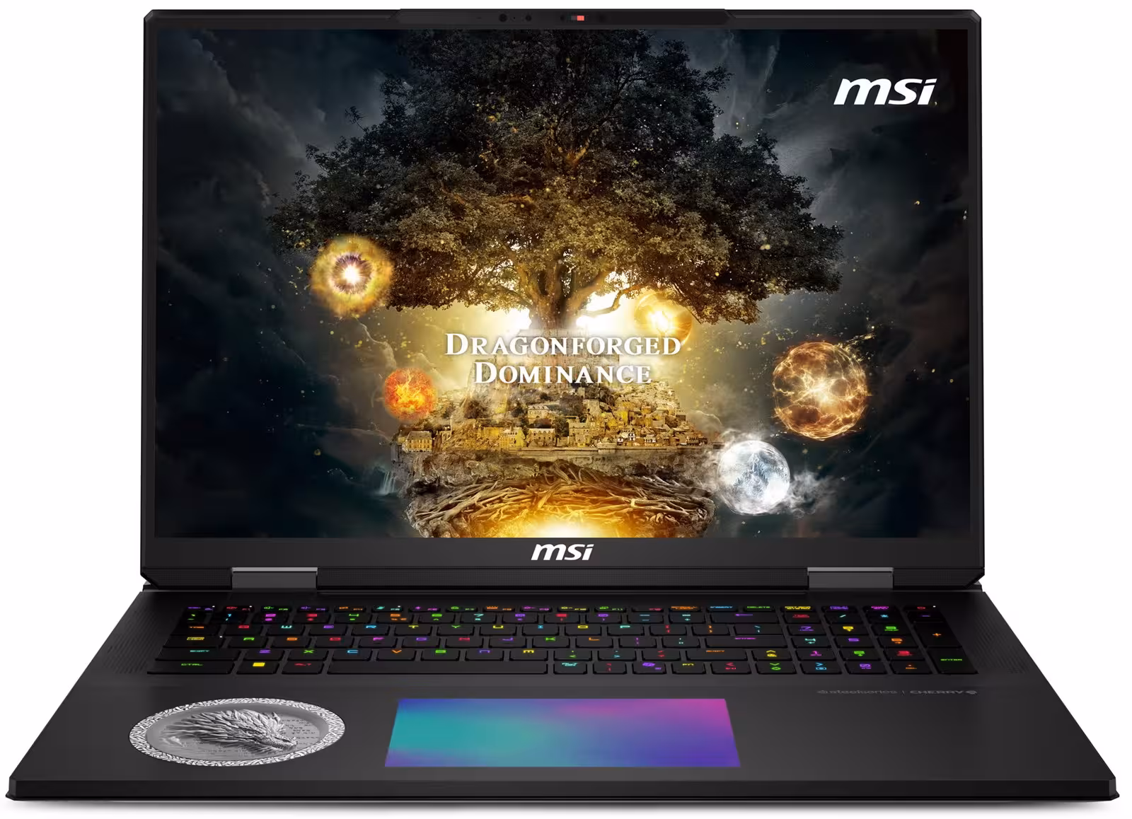 لپ تاپ 18 اینچی گیمینگ ام اس آی مدل Titan 18 HX Dragon Edition A2XWJG Ultra 9 285HX 96GB RAM 6TB SSD 24GB RTX5090 WQUXGA