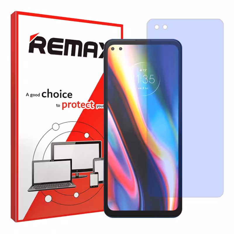 گلس موتورولا Moto G 5G Plus مدل هیدروژلی آنتی بلو برند ریمکس کد S