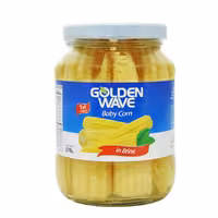 بیبی کورن Golden Wave گلدن ویو در آب نمک 370 گرم