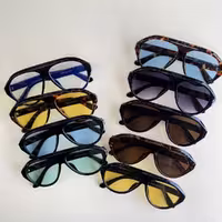 عینک دودی GUCCI بزرگ