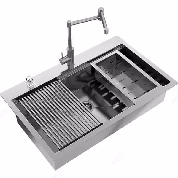 سینک توکار باکسی میکس پلاسBCN-74