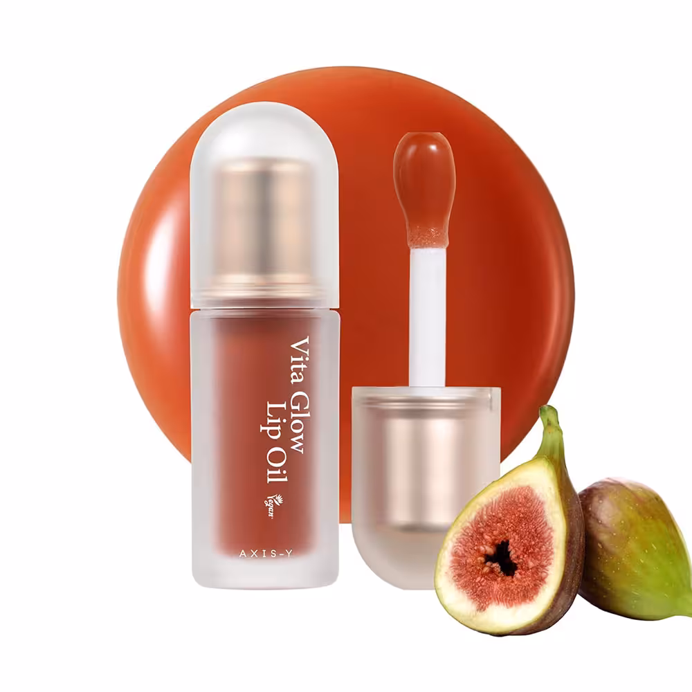 روغن لب براق ویتا گلو Vita Glow Lip Oil cozy fig