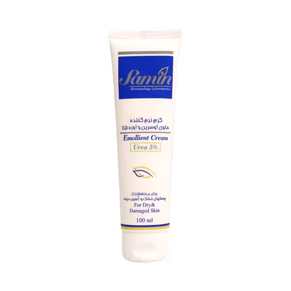 کرم نرم کننده اوسرین و اوره 5 درصد ثمینSamin Emollient And Urea 5% For Dry And Damaged Skin Cream