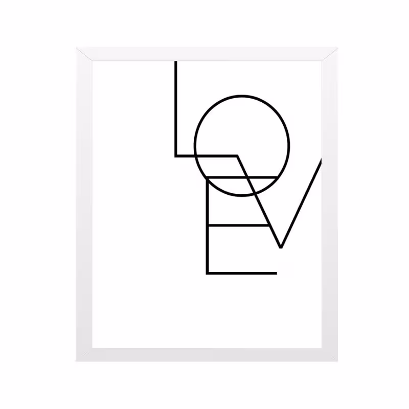 تابلو مدل عشق | دنیای قاب