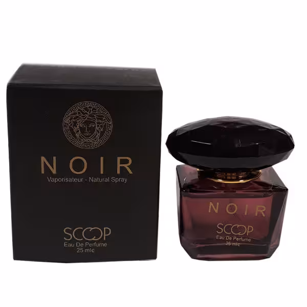 عطر جيبي زنانه اسکوپ مدل Crystal Noir حجم 25 ميلي ليتر