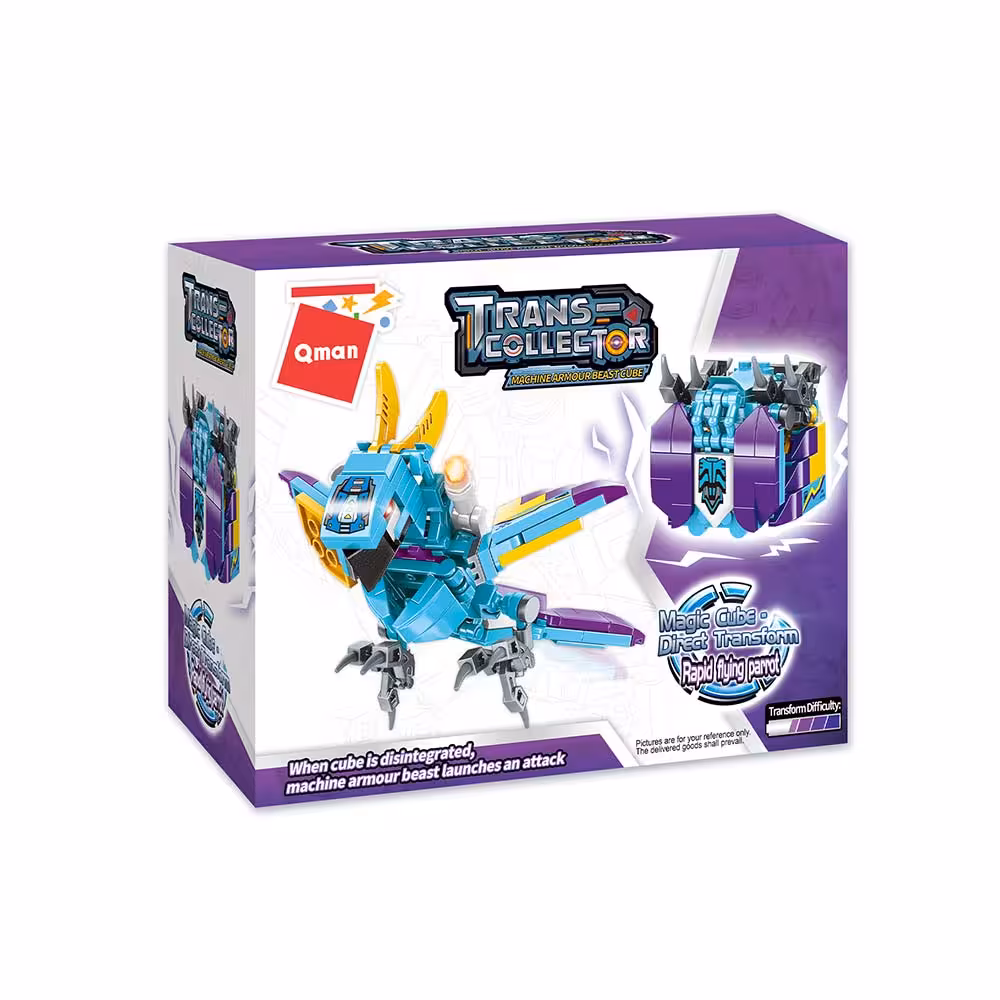 ساختنی کیومن مدل طوطی کد C41206 جمع شونده