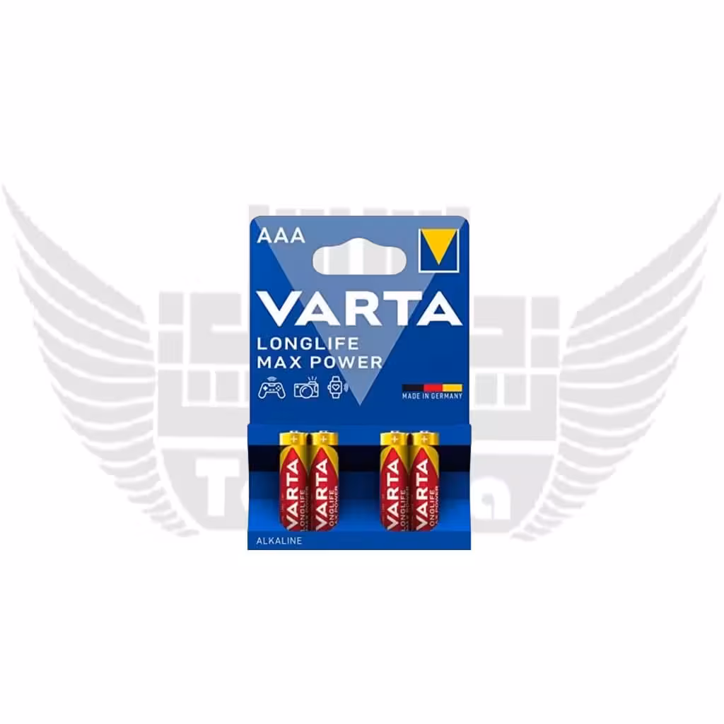 باتری نیم قلمی وارتا مدل LONGLIFE MAX POWER