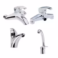 ست شیرآلات شیبه مدل خزر (با ظرفشویی ثابت)