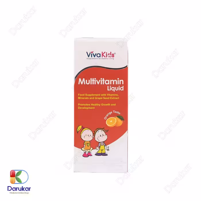 شربت مولتی ویتامین لیکوئید ویواکیدز 200 میلی لیتر
