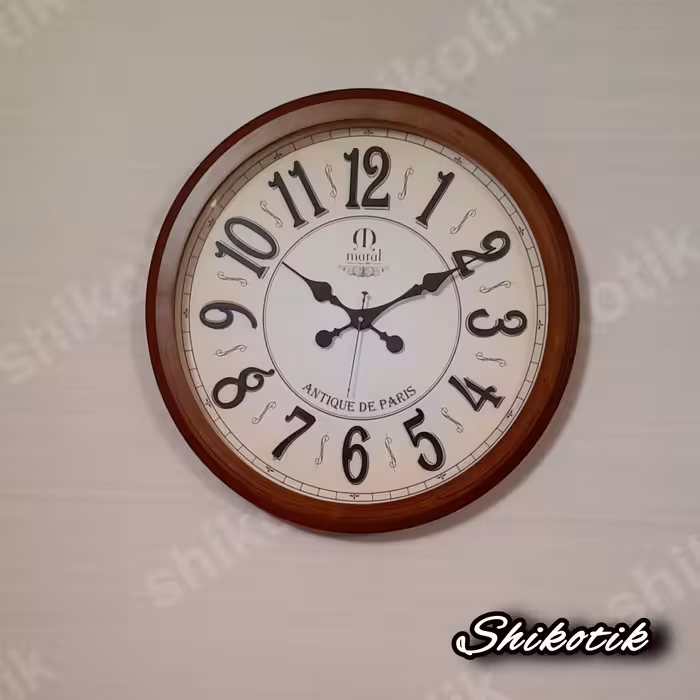 ساعت دیواری تمام چوب سنگین (روس) مارال