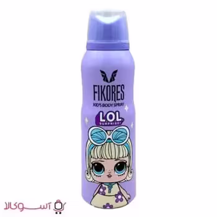 اسپری خوشبو کننده بدن کودکان فیکورس مدل lol حجم 125 میل