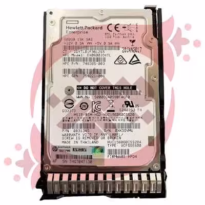 خرید هارد سرور HP 300GB 15K SAS 12G DP SFF HDD 759221-001