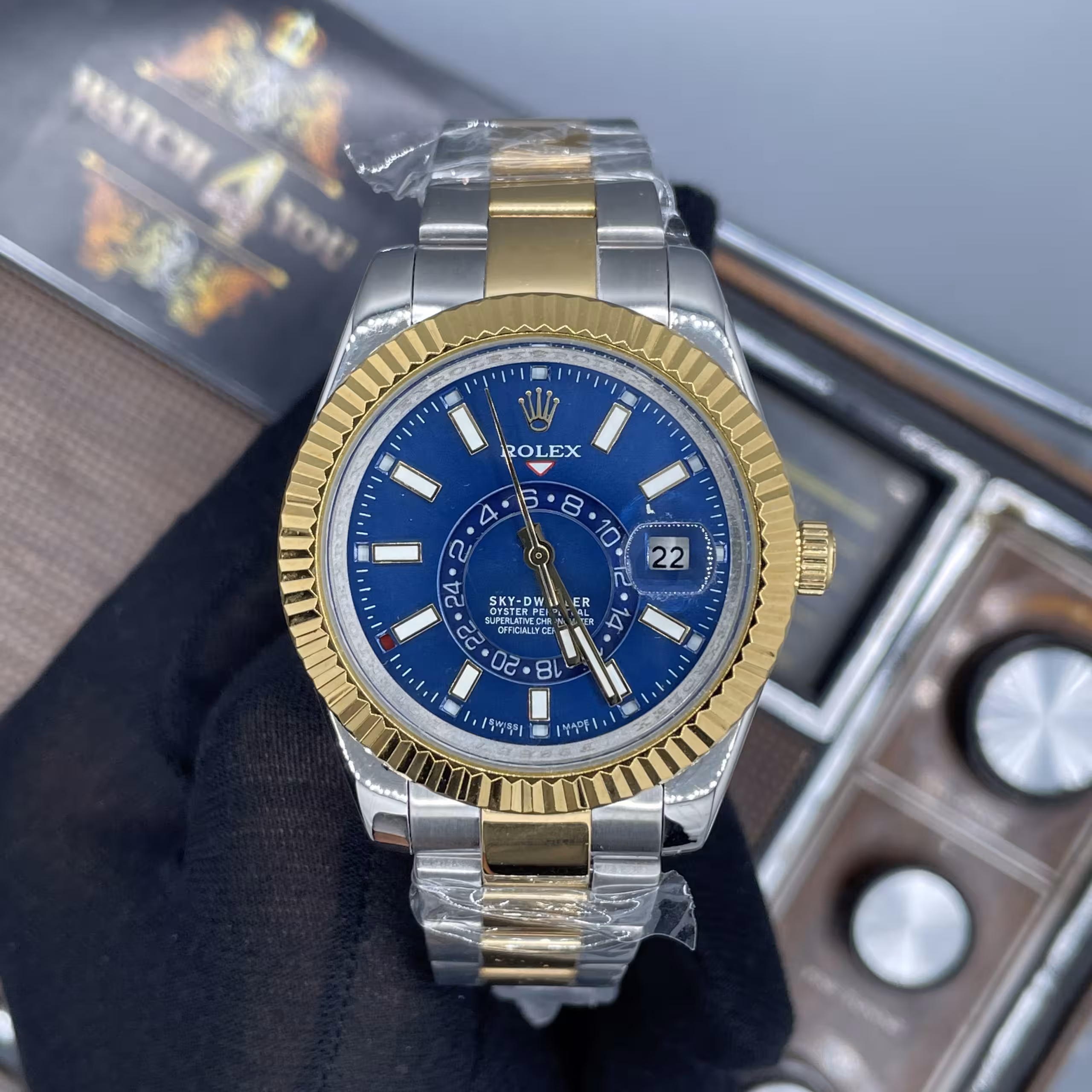 ساعت مردانه اتوماتیک رولكس اسكای دويلر Rolex Sky Dweller