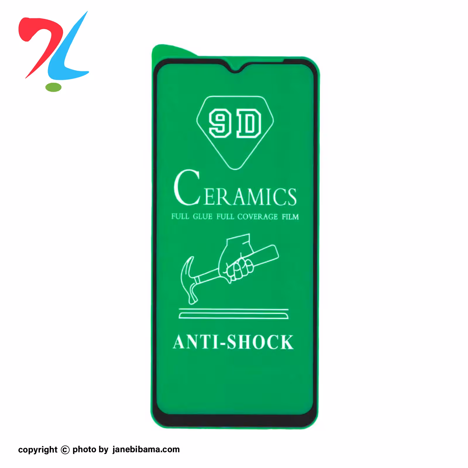 گلس فول محافظ صفحه نمایش سرامیکی سامسونگ Samsung A32 4g مدل 9D - مشکی