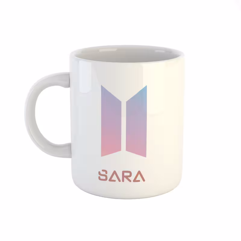 خرید ماگ-لیوان اسم سارا bts army کد 998