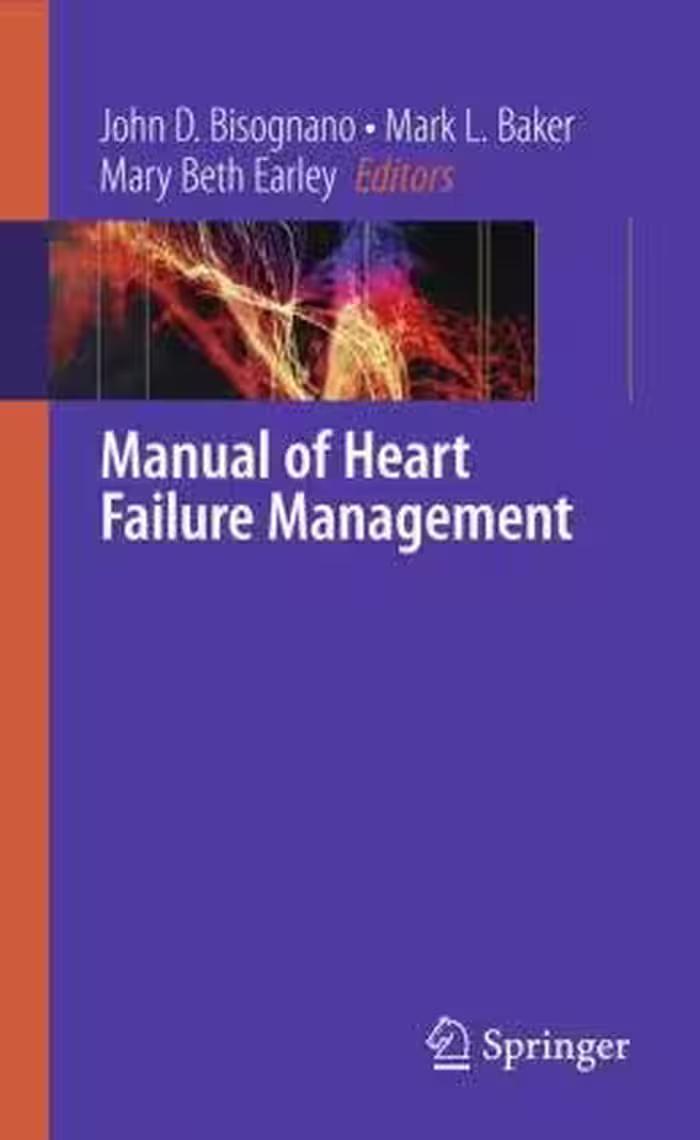 خرید و دانلود نسخه کامل کتاب Manual of Heart Failure Management