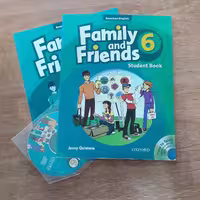 کتاب زبان فمیلی فرندز American Family and Friends 6 به همراه کتاب کار