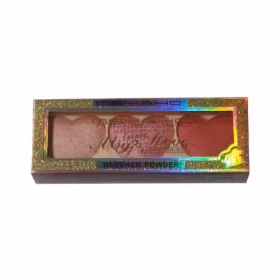 پالت سه رنگ قلبی رژ گونه MSYAHO شماره 04