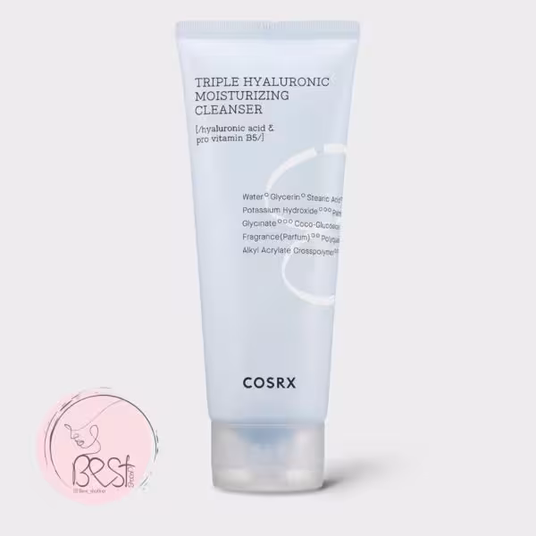 شوینده و آبرسان (حاوی 3 نوع هیالورونیک‌اسید) برند کوزآرکس