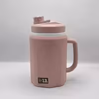 کلمن آب 2/2 لیتر درب پیچی صورتی UNIFIRST