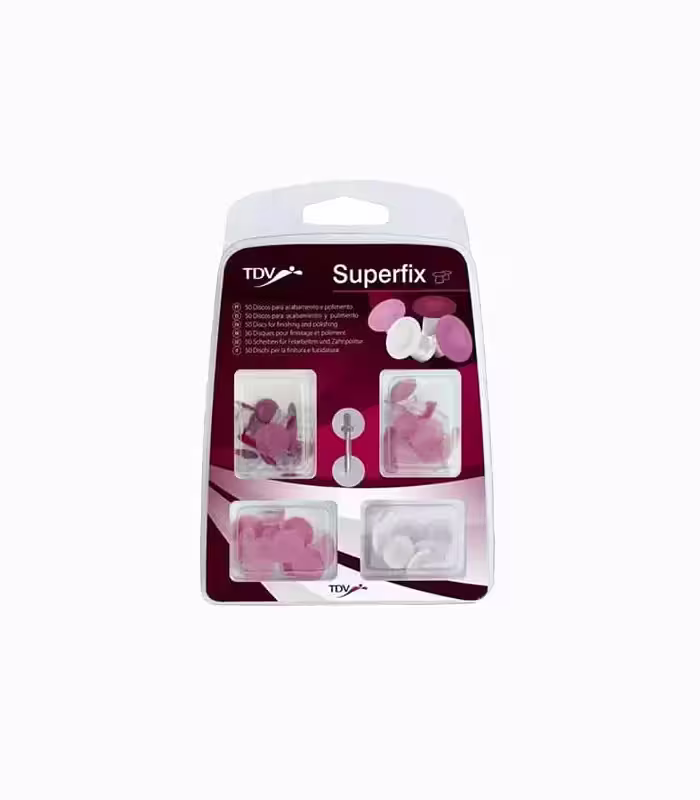 کیت دیسک پالیش کامپوزیت مخصوص سطوح 50 عددی تی دی وی – TDV Superfix Kit Polishing Disc