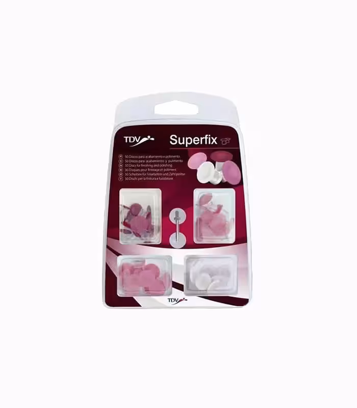 کیت دیسک پالیش کامپوزیت مخصوص سطوح 50 عددی تی دی وی – TDV Superfix Kit Polishing Disc