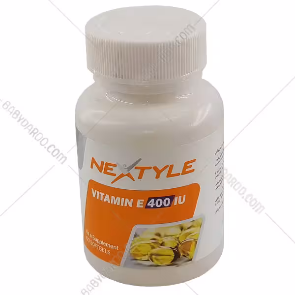 سافت ژل ویتامین E 400 واحد نکستایل