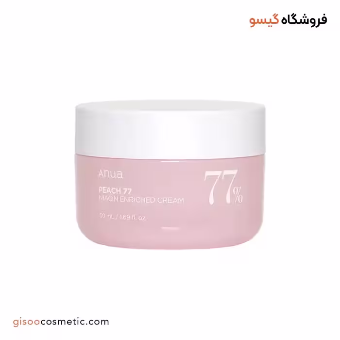 کرم نیاسین و هلو 77 درصد آنوا