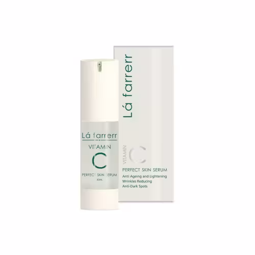 سرم ویتامین سی 20% با خاصیت ضد پیری و روشن کنندگی لافارر La farer Vitamin C 20 Serum Anti Ageing and Lightening