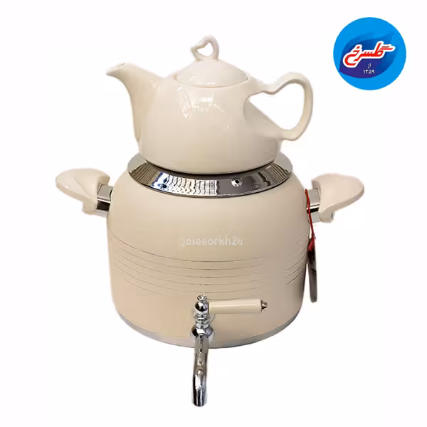 کتری قوری شیردار نزاز کِرِم (NEZAZ) 3031