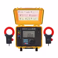 ارت تستر حرفه ای مولتی فانکشن پرتابل GPS مدل ERT-50R، مناسب برای اندازه گیری مقاومت زمین