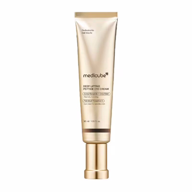کرم دور چشم جوانساز پپتاید Peptide مدی کیوب Medicube مدل Deep Lifting Eye Cream