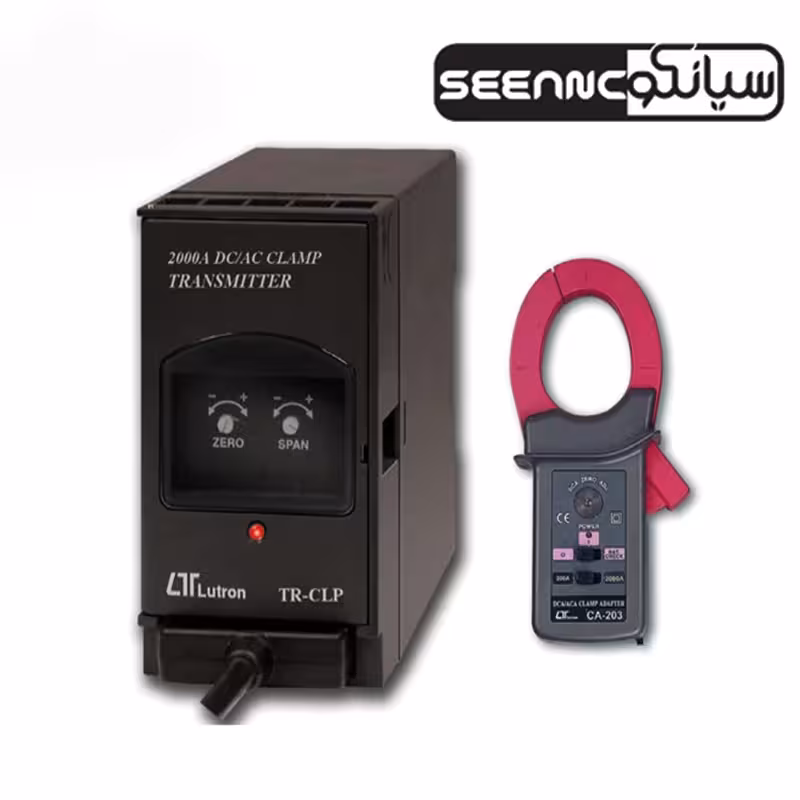 ترانسیمتر جریان AC/DC با کلمپ لوترون مدلLUTRON TR-CLP1A4