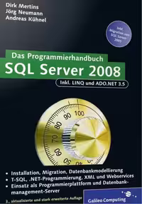 خرید و دانلود نسخه کامل کتاب SQL Server 2008: Das Programmierhandbuch, 3. Auflage