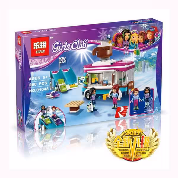 لگو فرندز استراحتگاه گرم برفی