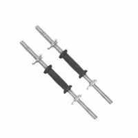 دسته دمبل مهره ای خانگی طول 35 سانتی متر dumbbell handle