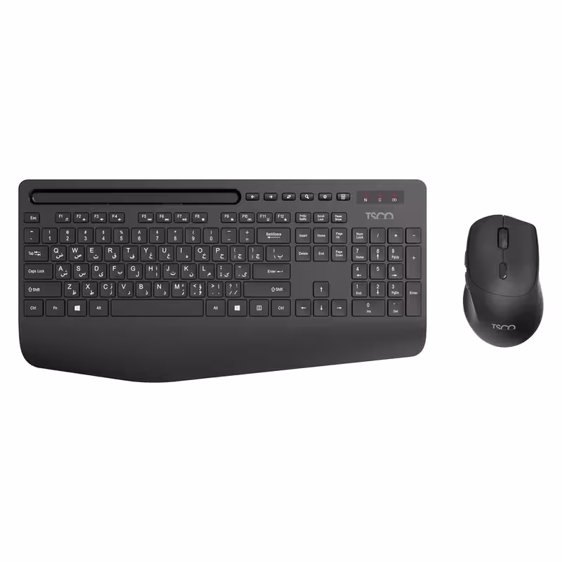 ست کیبورد و ماوس بی سیم تسکو مدل TKM 7025W
