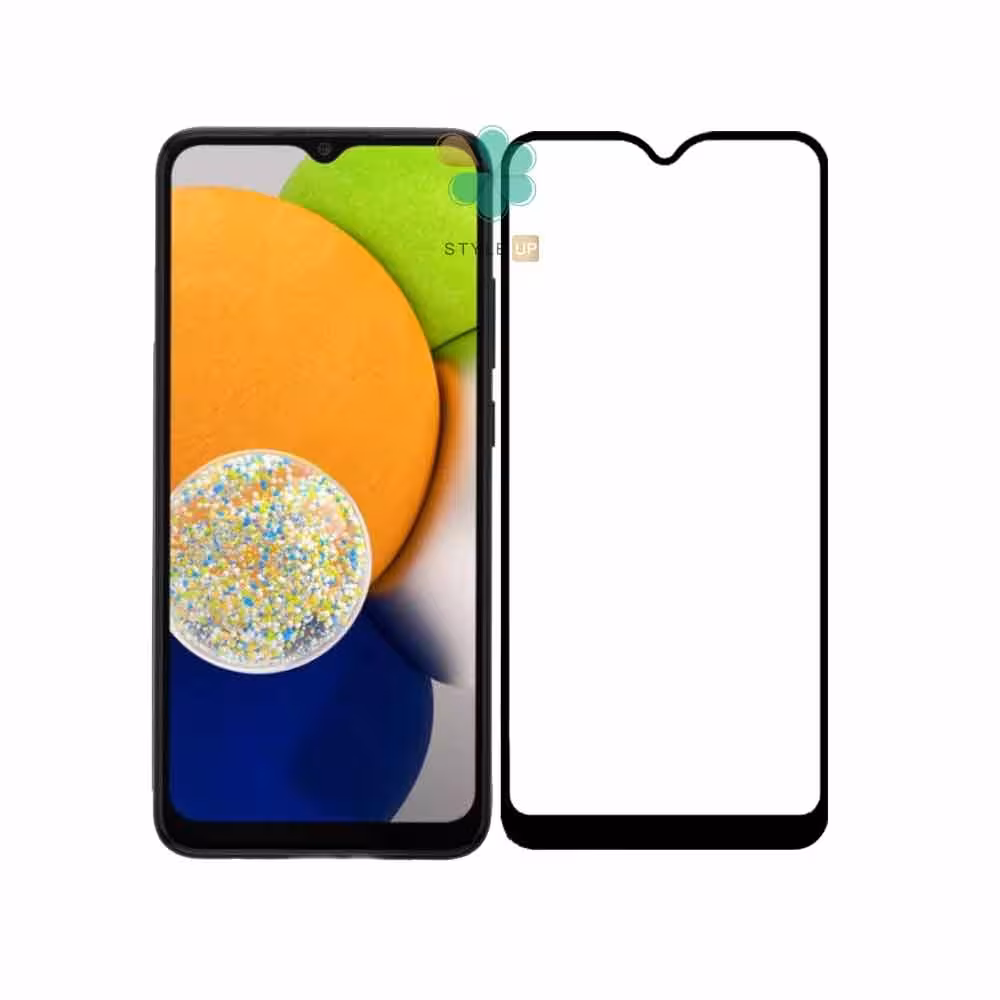 گلس سرامیکی گوشی سامسونگ Samsung Galaxy A03 مدل تمام صفحه