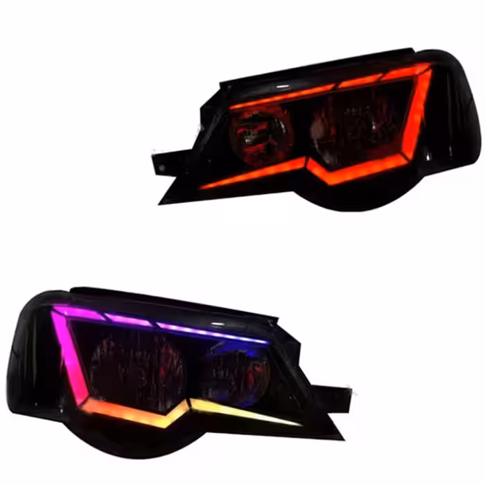 چراغ جلو اسپرت پراید 132 مدل AVATAR فول کالر (بلوتوثی) بدون موتور دو عددی