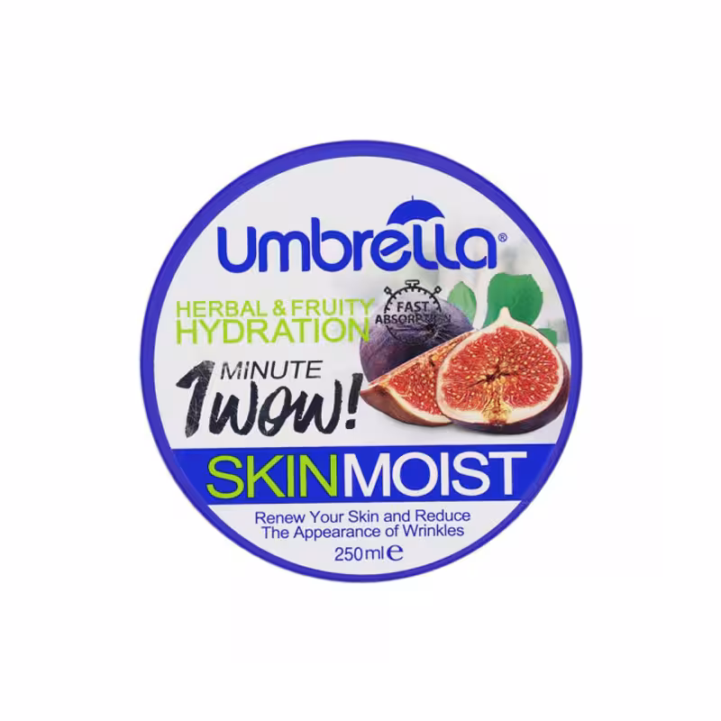 ژل کرم کاسه ای انجیر آمبرلا مناسب پوست چرب و معمولی