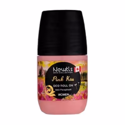 مام رول زنانه پینک کیس نیوتیس|Newtise Pink Kiss Deo Roll On