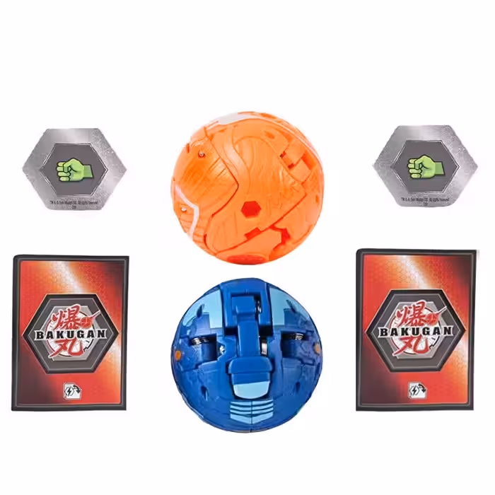 اسباب بازی باکوگان مدل Battle Action کد 1718-27 مجموعه 6 عددی