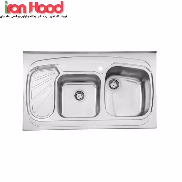 سینک استیل البرز مدل 611 روکار