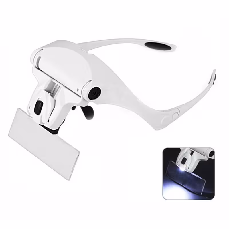 ذره بین هدلایتی پیشرفته مدل 9898B1 | چاوه