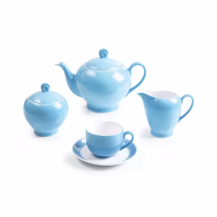 سرویس چینی 17 پارچه چای خوری آسمان