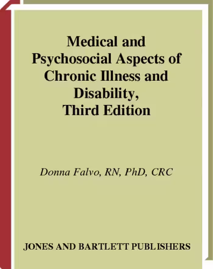 خرید و دانلود نسخه کامل کتاب Medical and Psychosocial Aspects of Chronic Illness and Disability, Third Edition