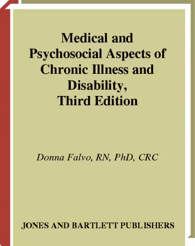 خرید و دانلود نسخه کامل کتاب Medical and Psychosocial Aspects of Chronic Illness and Disability, Third Edition