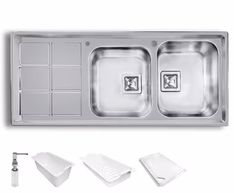 سینک ظرفشویی اخوان توکار مدل 501